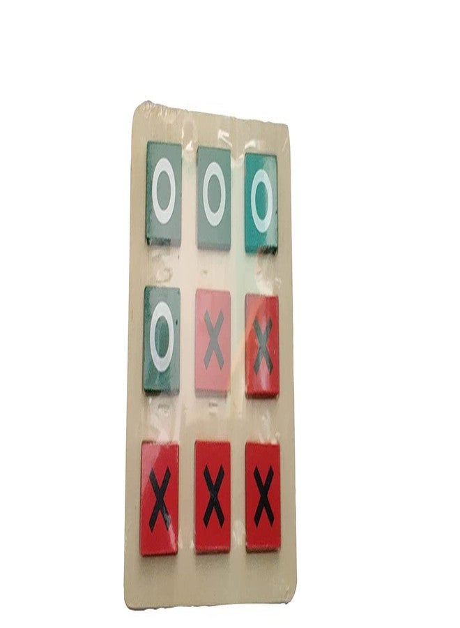 Qwick Click Tic Tac Toe:Classic Wooden A Timeless Game of Strategy and Fun for The Kids and Family(Tic-Tac-Toe) - Image 4